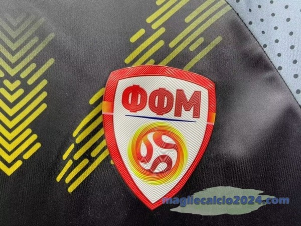 Thailandia Terza Maglia Macedonia del Nord 2023 Nero Poco Prezzo