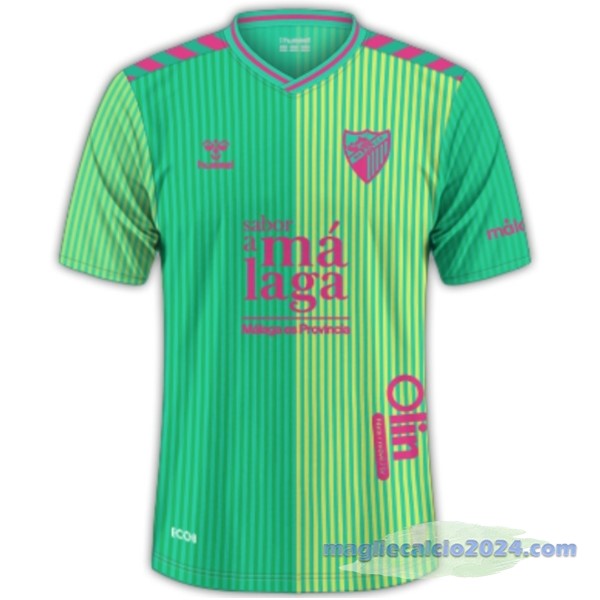 Thailandia Terza Maglia Málaga CF 2023 2024 Verde Poco Prezzo