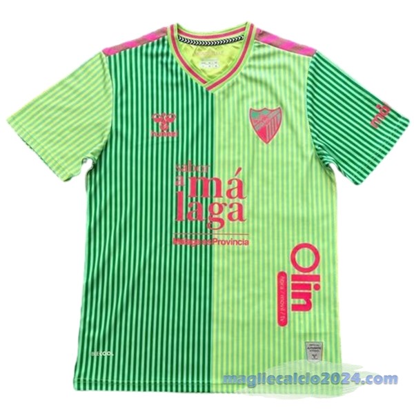Thailandia Terza Maglia Málaga CF 2023 2024 Verde Poco Prezzo