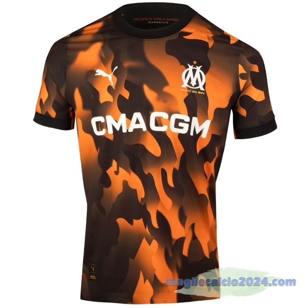 Thailandia Terza Maglia Marsella 2023 2024 Arancione Poco Prezzo