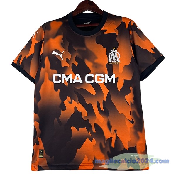 Thailandia Terza Maglia Marsella 2023 2024 Arancione Poco Prezzo