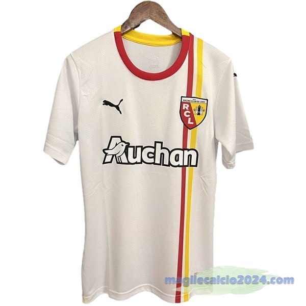 Thailandia Terza Maglia RC Lens 2023 2024 Bianco Poco Prezzo