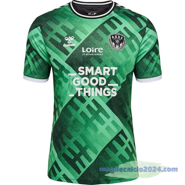 Thailandia Terza Maglia Saint Étienne 2023 2024 Verde Poco Prezzo
