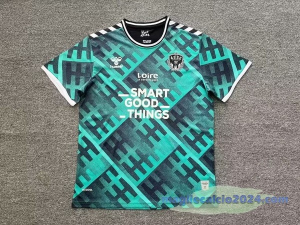 Thailandia Terza Maglia Saint Étienne 2023 2024 Verde Poco Prezzo