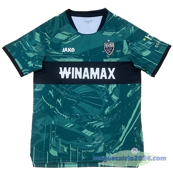 Thailandia Terza Maglia Stuttgart 2023 2024 Verde Poco Prezzo