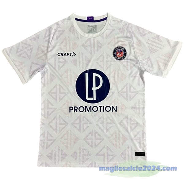 Thailandia Terza Maglia Toulouse 2023 2024 Bianco Poco Prezzo