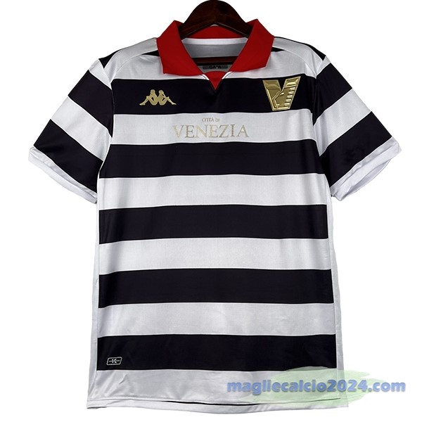 Thailandia Terza Maglia Venezia 2023 2024 Nero Bianco Poco Prezzo