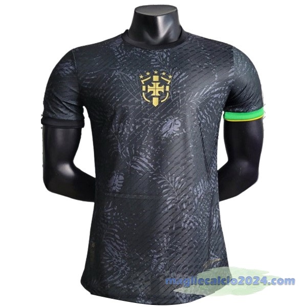 Thailandia speciale Giocatori Maglia Brasile 2023 Nero Verde Poco Prezzo