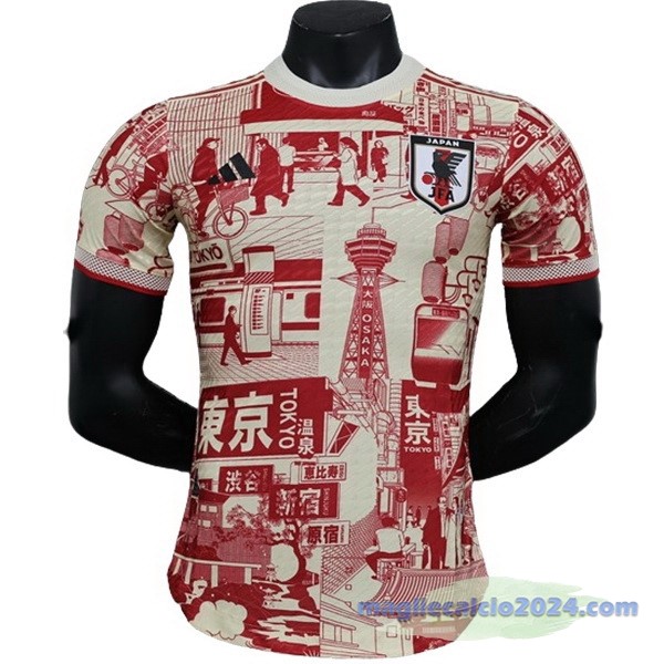 Thailandia speciale Giocatori Maglia Giappone 2023 Giallo Rosso Poco Prezzo