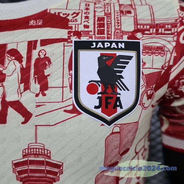 Thailandia speciale Giocatori Maglia Giappone 2023 Giallo Rosso Poco Prezzo
