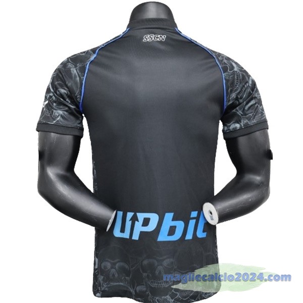 Thailandia speciale Giocatori Maglia Napoli 2023 2024 Nero Poco Prezzo