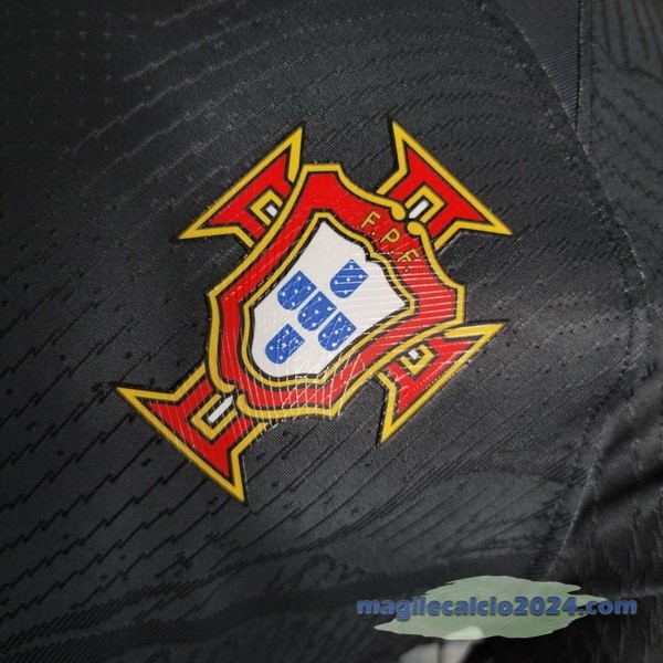 Thailandia speciale Giocatori Maglia Portogallo 2023 Grigio Nero Poco Prezzo
