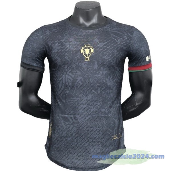 Thailandia speciale Giocatori Maglia Portogallo 2023 Nero Poco Prezzo