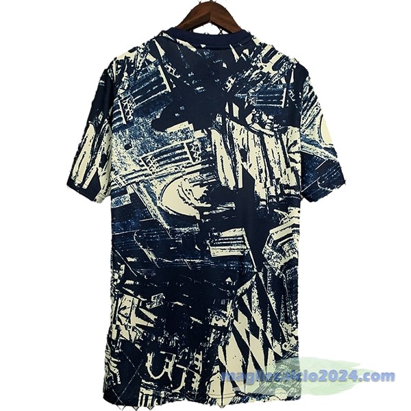 Thailandia speciale Maglia Bayern Múnich 2023 2024 Blu Giallo Poco Prezzo