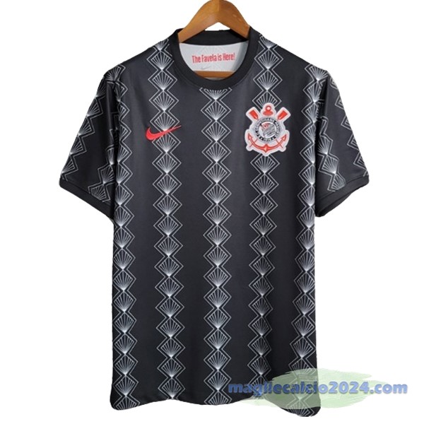 Thailandia speciale Maglia Corinthians Paulista 2023 2024 Nero Grigio Poco Prezzo