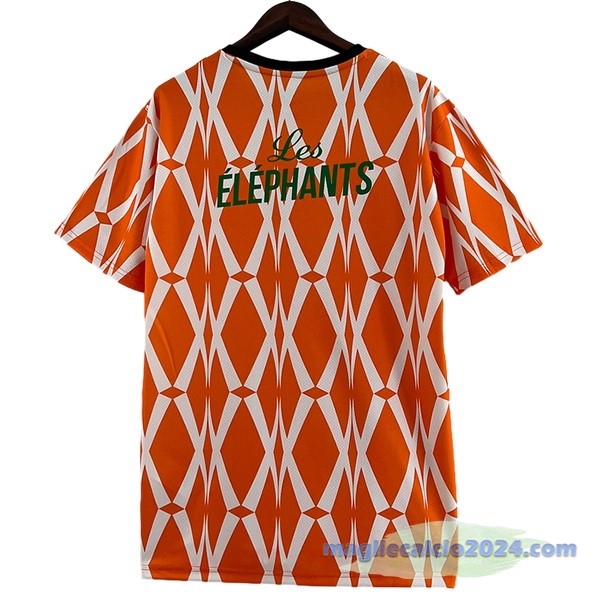 Thailandia speciale Maglia Costa d'Avorio 2023 Arancione Poco Prezzo