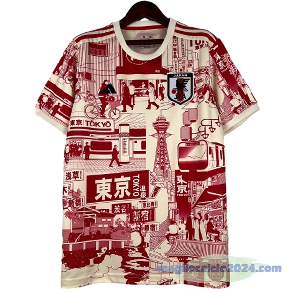 Thailandia speciale Maglia Giappone 2023 Rosso Giallo Poco Prezzo