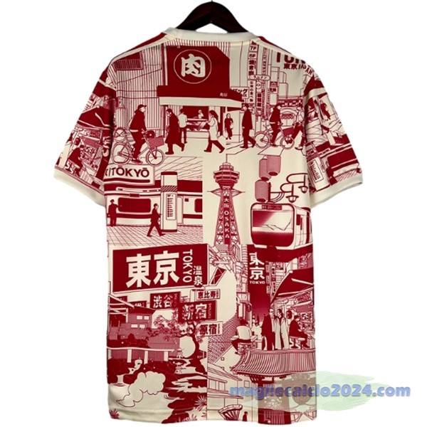 Thailandia speciale Maglia Giappone 2023 Rosso Giallo Poco Prezzo