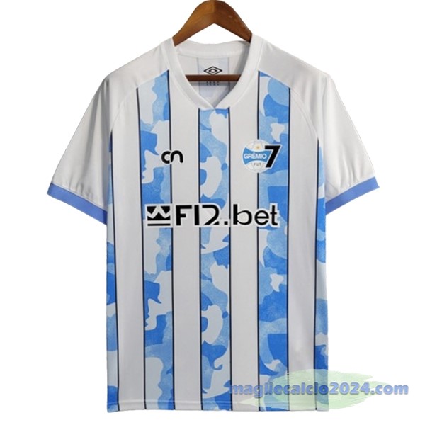 Thailandia speciale Maglia Grêmio FBPA 2023 2024 Blu Bianco Poco Prezzo