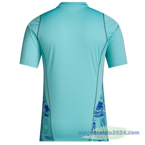 Thailandia speciale Maglia Inter Miami 2023 2024 Blu Verde Poco Prezzo