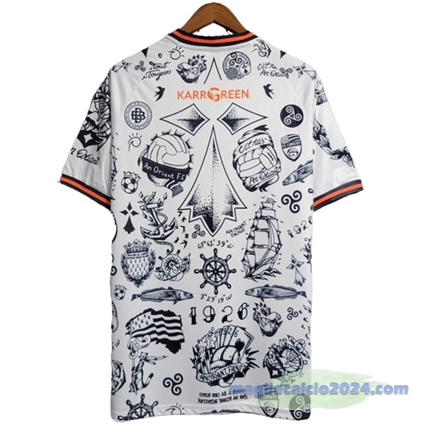 Thailandia speciale Maglia Lorient 2023 2024 Bianco Poco Prezzo
