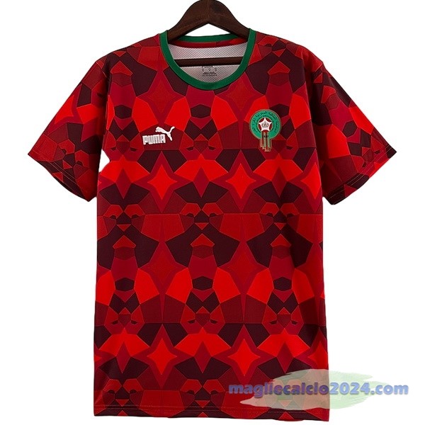 Thailandia speciale Maglia Marocco 2024 Rosso Poco Prezzo