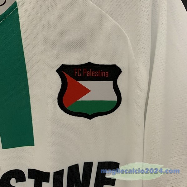 Thailandia speciale Maglia Palestina 2023 Bianco Poco Prezzo