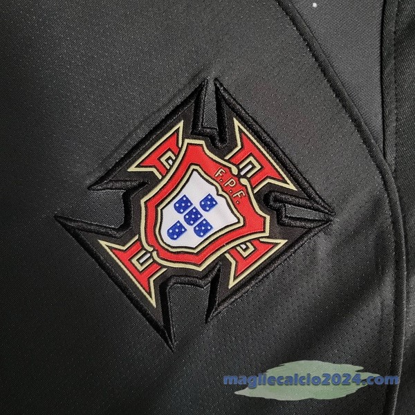 Thailandia speciale Maglia Portogallo 2023 Grigio Nero Poco Prezzo