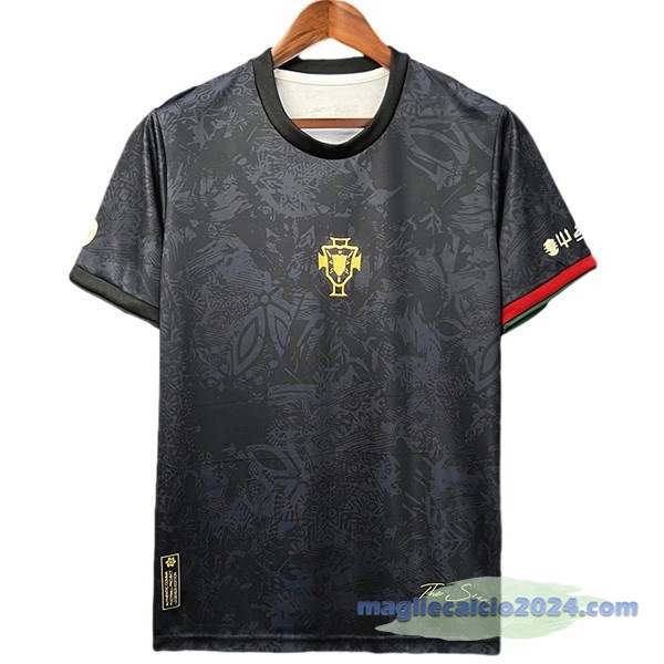 Thailandia speciale Maglia Portogallo 2023 Nero Poco Prezzo