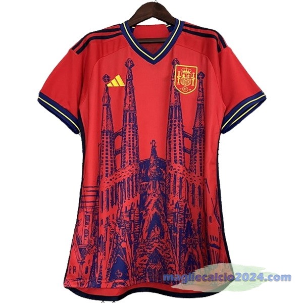 Thailandia speciale Maglia Spagna 2023 Rosso Poco Prezzo