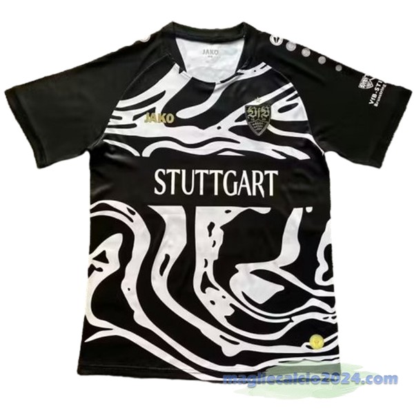 Thailandia speciale Maglia Stuttgart 2023 2024 Nero Poco Prezzo