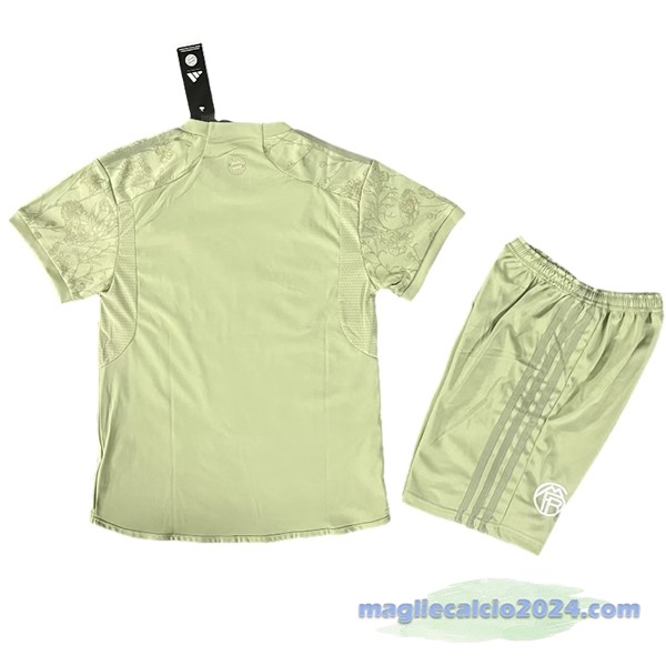 speciale Conjunto De Bambino Bayern Múnich 2023 2024 Verde Poco Prezzo
