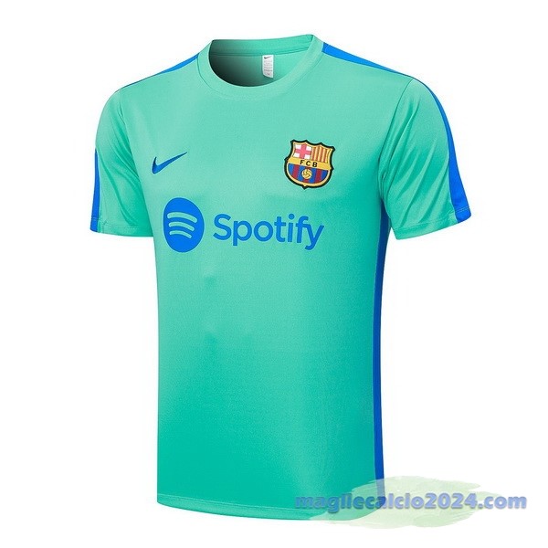 Entrenamiento Barcelona 2023 2024 Verde Blu Poco Prezzo