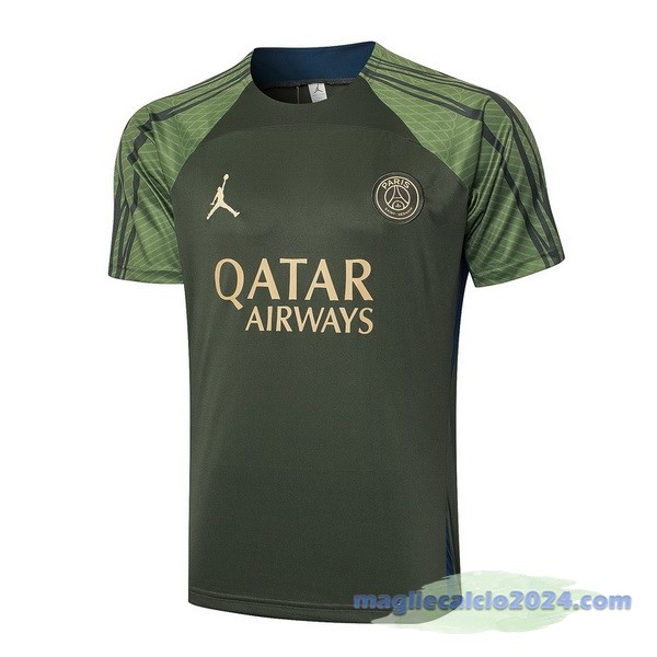 Entrenamiento Paris Saint Germain 2024 2025 Verde Poco Prezzo