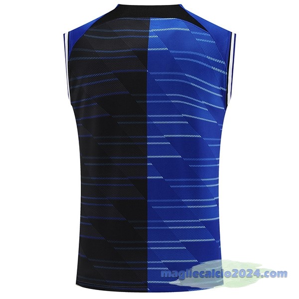 Entrenamiento Senza Maniche Inter Milán 2023 2024 Blu Nero Poco Prezzo