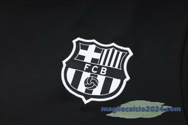 Entrenamiento Set Completo Barcelona 2024 2025 Nero Rosso Blu Poco Prezzo