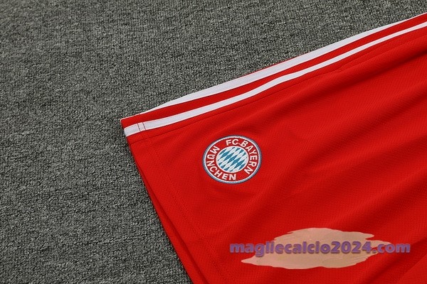 Entrenamiento Set Completo Bayern Múnich 2024 2025 Rosso Bianco Poco Prezzo