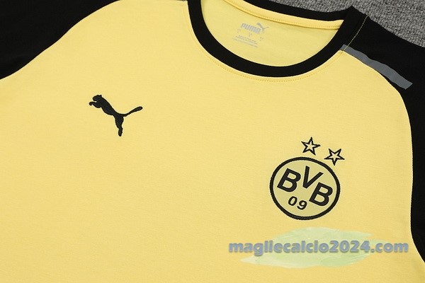 Entrenamiento Set Completo Borussia Dortmund 2024 2025 Giallo Nero Poco Prezzo