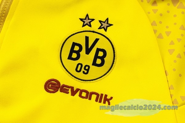 Felpa Cappuccio Borussia Dortmund 2023 2024 Giallo Nero Poco Prezzo