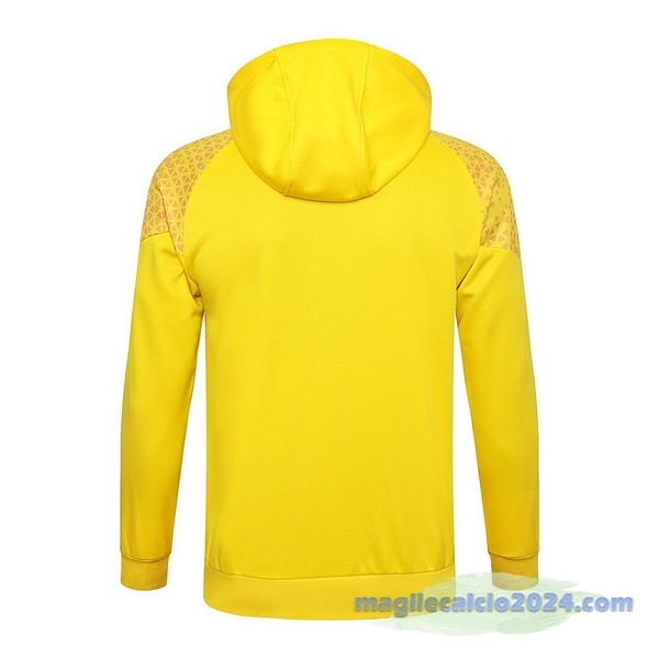 Felpa Cappuccio Borussia Dortmund 2023 2024 Giallo Poco Prezzo