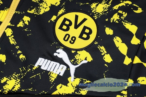 Felpa Cappuccio Borussia Dortmund 2023 2024 Nero I Giallo Poco Prezzo