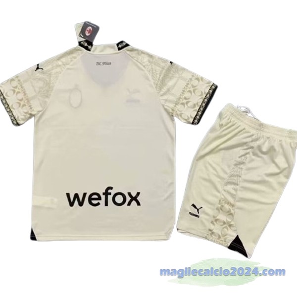 Fourth Conjunto De Uomo AC Milan 2023 2024 Giallo Poco Prezzo