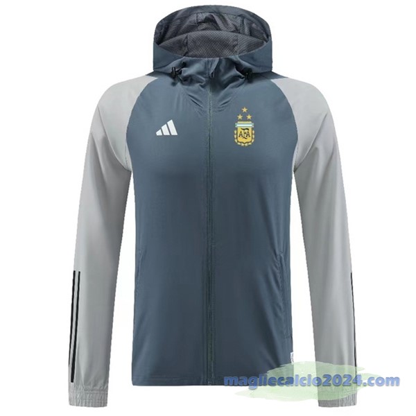 Giacca a vento Argentina 2023 Grigio Poco Prezzo