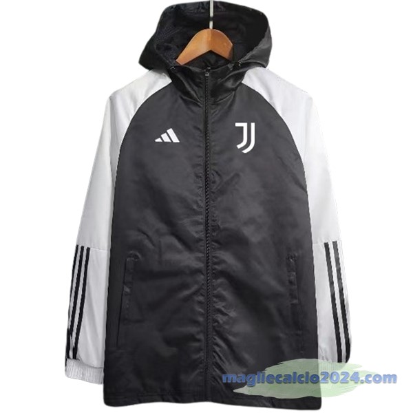Giacca a vento Juventus 2023 2024 Nero I Bianco Poco Prezzo