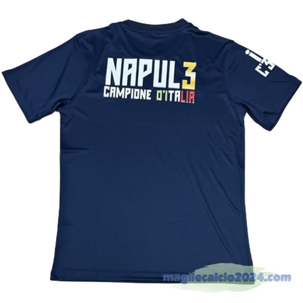 NO.10 Thailandia Speciale Maglia Napoli 2023 Blu Navy Poco Prezzo