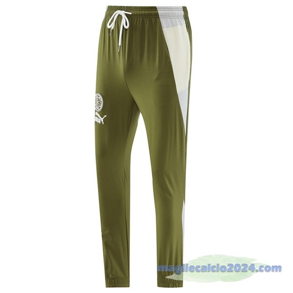 Pantaloni Deportivos AC Milan 2023 2024 Verde Grigio Poco Prezzo