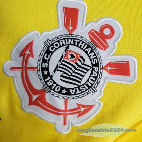 Portiere Maglia Corinthians Paulista Retro 2012 Giallo Poco Prezzo