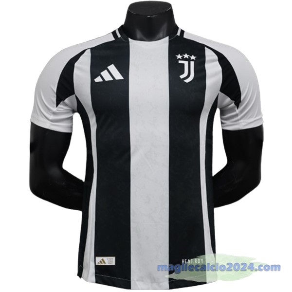 Prima Concetto Giocatori Maglia Juventus 2024 2025 Bianco Nero Poco Prezzo