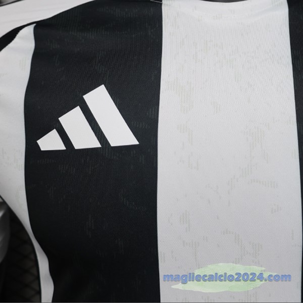 Prima Concetto Giocatori Maglia Juventus 2024 2025 Bianco Nero Poco Prezzo