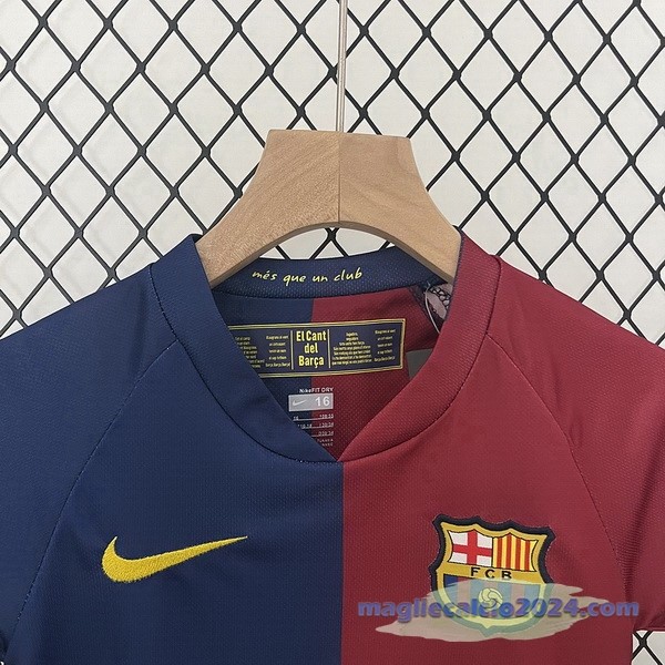 Prima Conjunto De Bambino Barcelona Retro 2008 2009 Rosso Blu Poco Prezzo